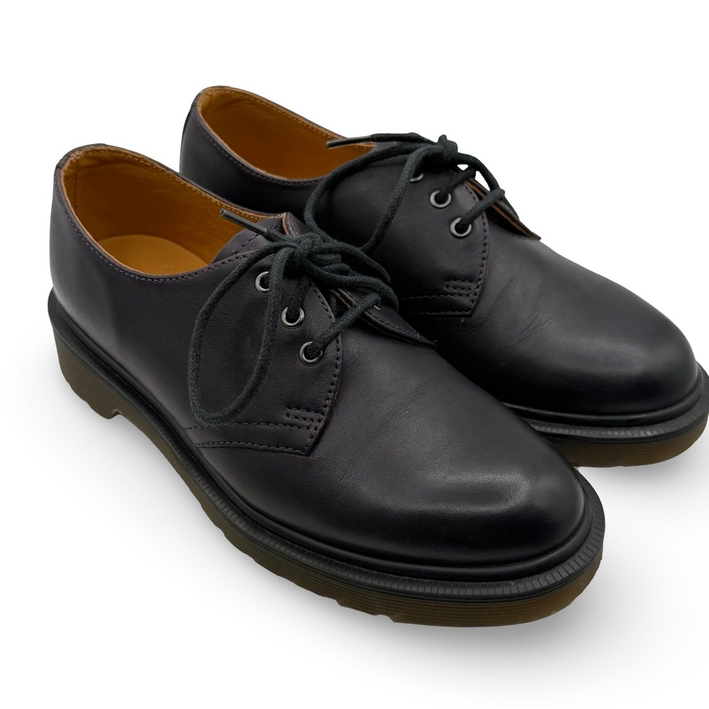 Dr. Martens NWB 1461 Mono Black Leather 3-Eye Derby Shoes Womens UK 3 US 5 EU 36
